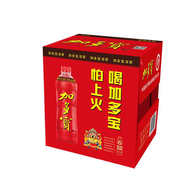 加多宝凉茶1.5L*6瓶财神送财