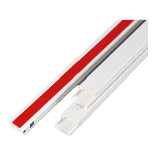 PVC线槽24*14带胶明装方形阻燃小线槽塑料走线槽墙面明线线槽