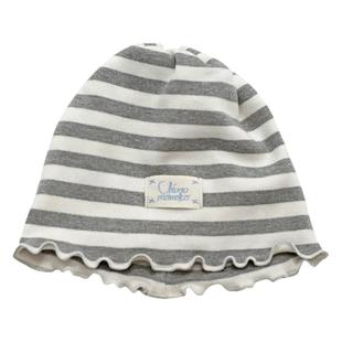 胎帽新生婴儿春秋男棉宝宝秋季无骨帽女条纹女保暖满月新生儿帽子