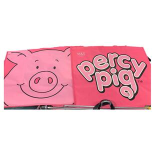 玛莎猪M&S英国percy pig小猪粉色礼品购物袋大容量环保斜跨手提袋