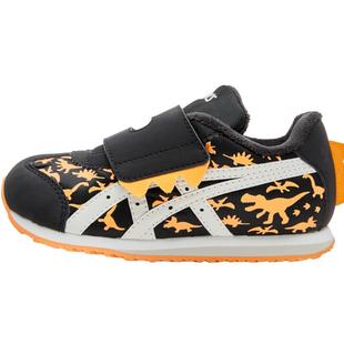 ASICS/亚瑟士童鞋舒适加绒保暖婴幼儿童趣味学步鞋恐龙造型IDAHO