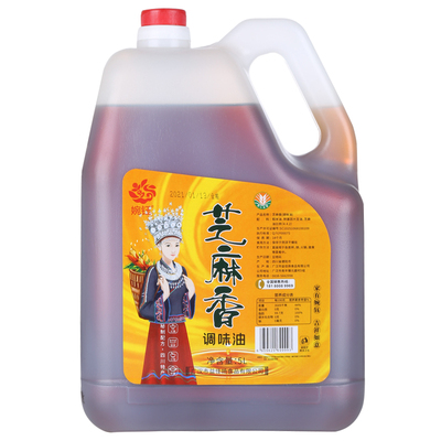 婉钰四川老牌子芝麻味调味油5L