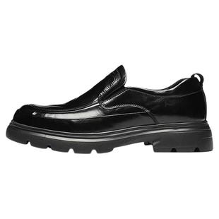 星期六男鞋2025新款秋季商务正装休闲皮鞋男士一脚蹬厚底增高鞋子