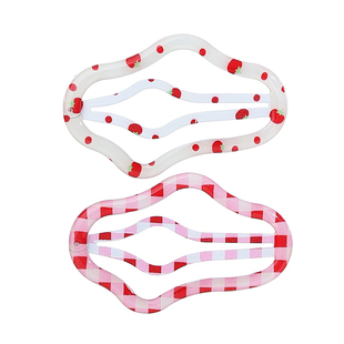 彩色云朵bb夹儿童刘海侧边夹发夹女孩后脑勺碎发整理神器女童头饰