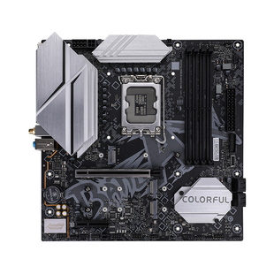 七彩虹H610M/B760M战斧小冷钢黑刃游戏电竞主板支持12/13/14代CPU