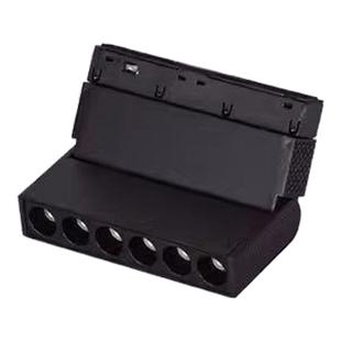 磁吸轨道灯嵌入式无主灯客厅餐厅照明预埋款led磁吸轨道泛光灯槽