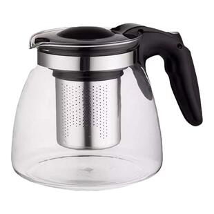 美的饮水茶吧机养生保温加厚玻璃壶配件泡沏茶壶大容量304不锈钢