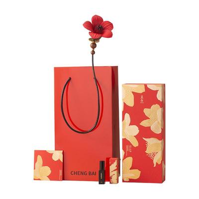 【圣诞礼物】呈白超吉木棉皮花香挂车载香薰礼盒汽车香水包包挂件