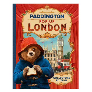 帕丁顿熊伦敦立体书 英文原版 电影同款周边 Paddington Pop-Up London 3D纸艺书折纸书造型书 精装绘本 英伦风情收藏礼物英语启蒙