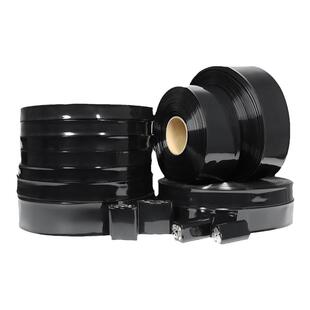 黑色PVC热缩管 18650锂电池组电池套电池封装热缩膜7mm~500mm包邮