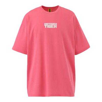Onitsuka Tiger鬼塚虎男女款圆领短袖T恤衫