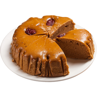 红糖发糕400g龙游特产速食儿童早餐小吃点心红枣米糕酒店免切蒸糕