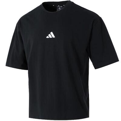 滔搏adidas阿迪达斯男子宽松短袖T恤运动休闲上衣JC5338