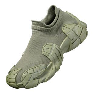 男鞋新款春夏季透气薄款网面高弹袜子鞋软底一脚蹬轻便青春潮鞋