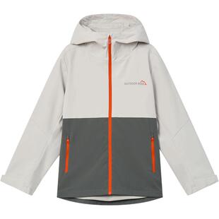 鸿星尔克童装男童加厚外套春季新款儿童防泼水保暖连帽运动风衣