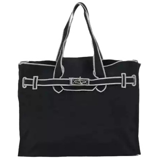 新款小众设计重工刺绣大容量托特包女高级感通勤单肩包百搭手提包