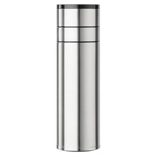 车载单手一键开盖速开水杯男士不锈钢保温杯茶水分离泡茶杯女便携