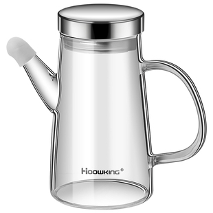 玻璃油壶厨房家用不挂油小号尖嘴装酱油醋专用瓶油罐小油瓶醋壶