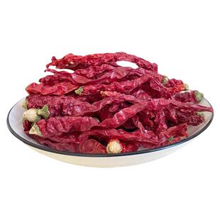 新疆特产线椒沙湾大盘鸡辣子鸡干红辣椒安集海辣皮子干辣椒美食非