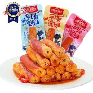 【回馈粉丝专属】好鱼道手撕蟹柳休闲解馋小零食手撕蟹肉棒蟹柳棒