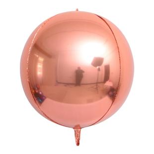 18寸光板4D球 婚庆商场开业橱窗立体正圆铝膜装饰气球20个/一包