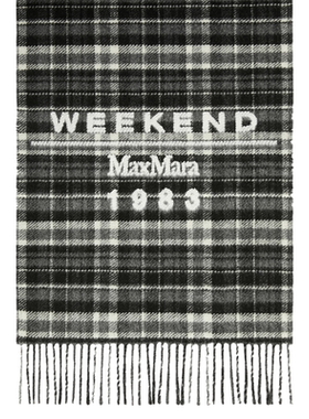 【甄选惠享】Weekend MaxMara 25女士提花羊毛混纺披肩5546085506