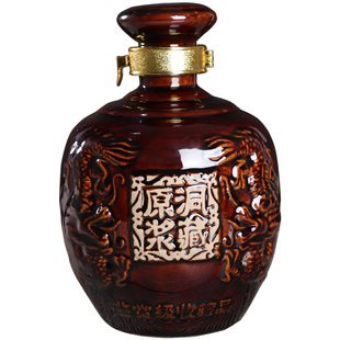 加厚原浆洞藏小酒瓶1斤2斤3斤5斤10斤酒坛子装存窖空白酒壶高档瓶