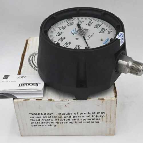WIKA 233.34.4 GLYCERINE OIL 99.7% PRESSURE GAUGE 0-1000KPA