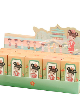 格格传国潮盲盒手办摆件