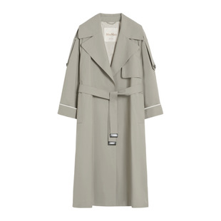 【春夏礼遇】MaxMara 2026春夏女装棉质混纺风衣外套9021016406&