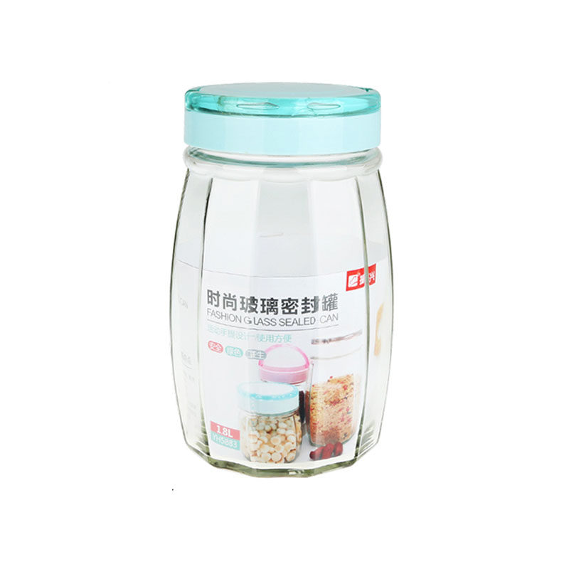 密封厨房玻璃罐振兴加厚透明