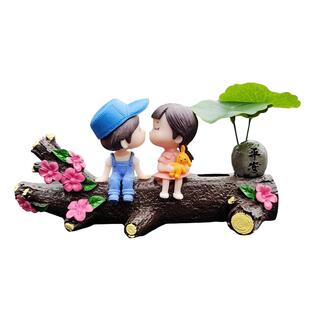 创意卡通临时停车挪车号码牌中控台可爱小情侣汽车摆件车内装饰品