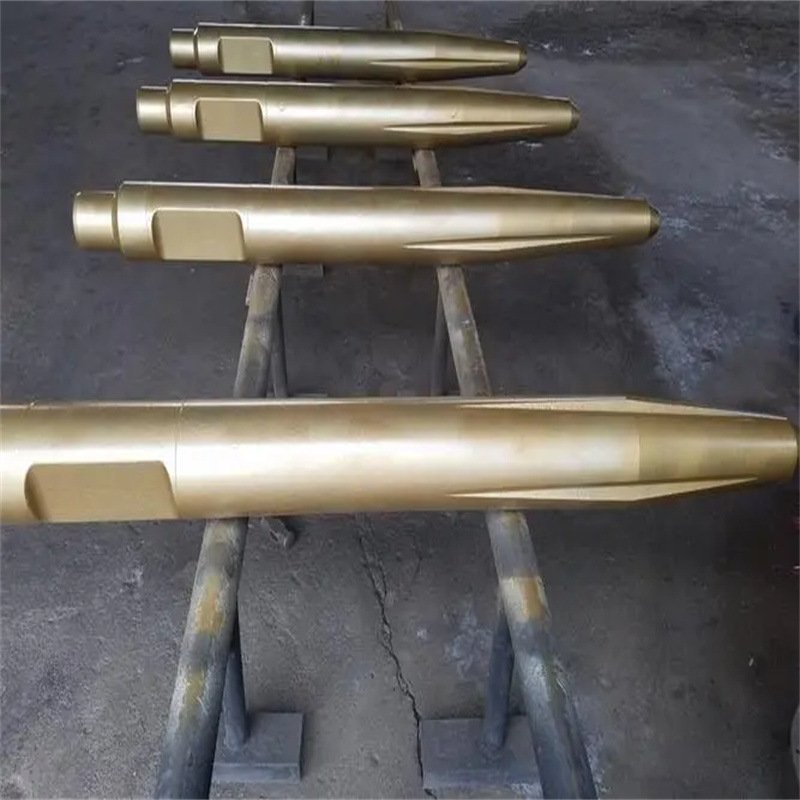 镐钎破碎锤钎杆1200mm长风镐钎1.2米尖头镐钎