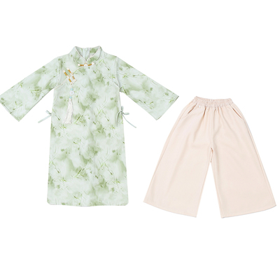 实体品质男女童加绒汉服演出服