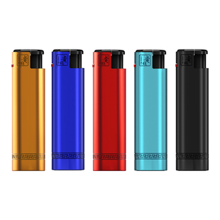 贵族金属打火机一次性50只防风直冲高端批发家用零售定制定做logo