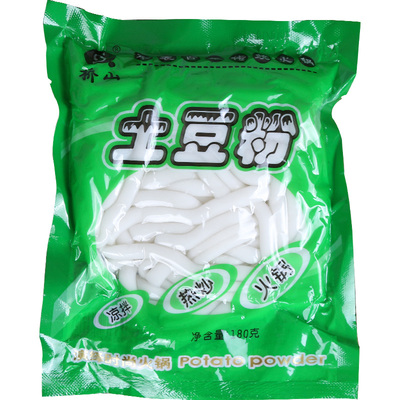 土豆粉180g袋装四川火锅食材川粉麻辣烫空心鲜粗粉条马铃薯砂锅粉