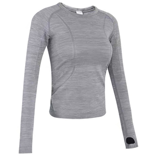 瑜伽服上衣内搭运动速干衣跑步运动健身长袖冬速干高颜值训练服