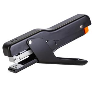 得力手握式订书机钉书机外卖打包专用省力型手握型钉书机家用12号中号装订机多功能一机多用订书针订书器