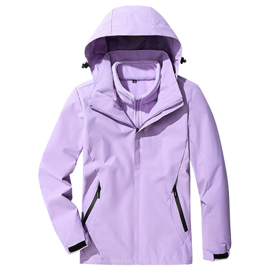 防风防水加绒加厚冲锋衣秋冬保暖