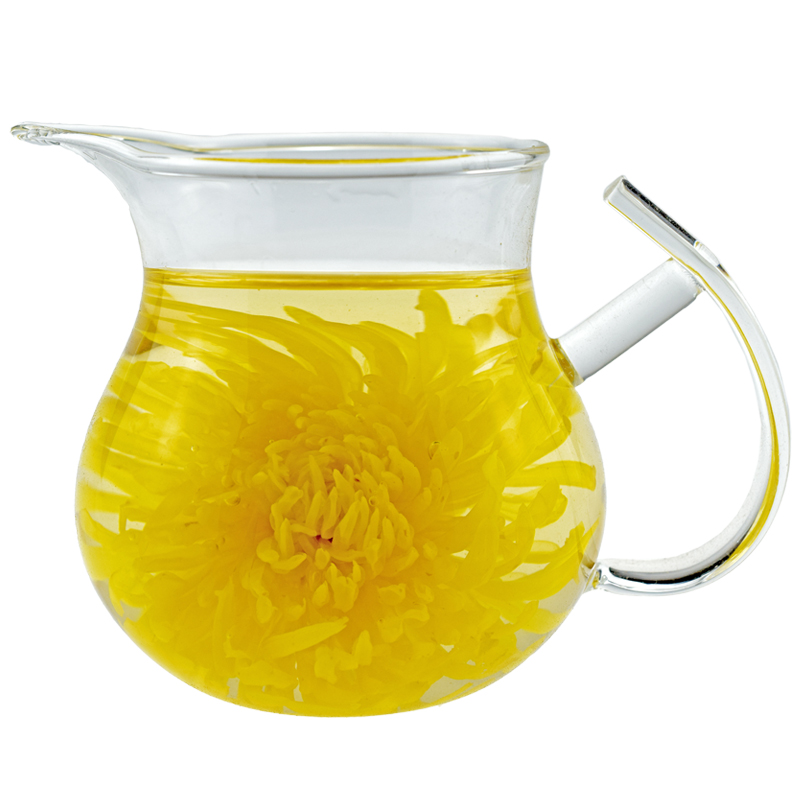 品江韻罐裝金絲皇菊特級一朵一杯散裝金絲黃菊貢菊大菊花茶茶葉