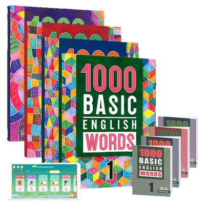 2025世界读书日进口原版新版100020004000词1/2/3/4级全套小学英语单词常见词教材少儿基础英语KET核心词汇