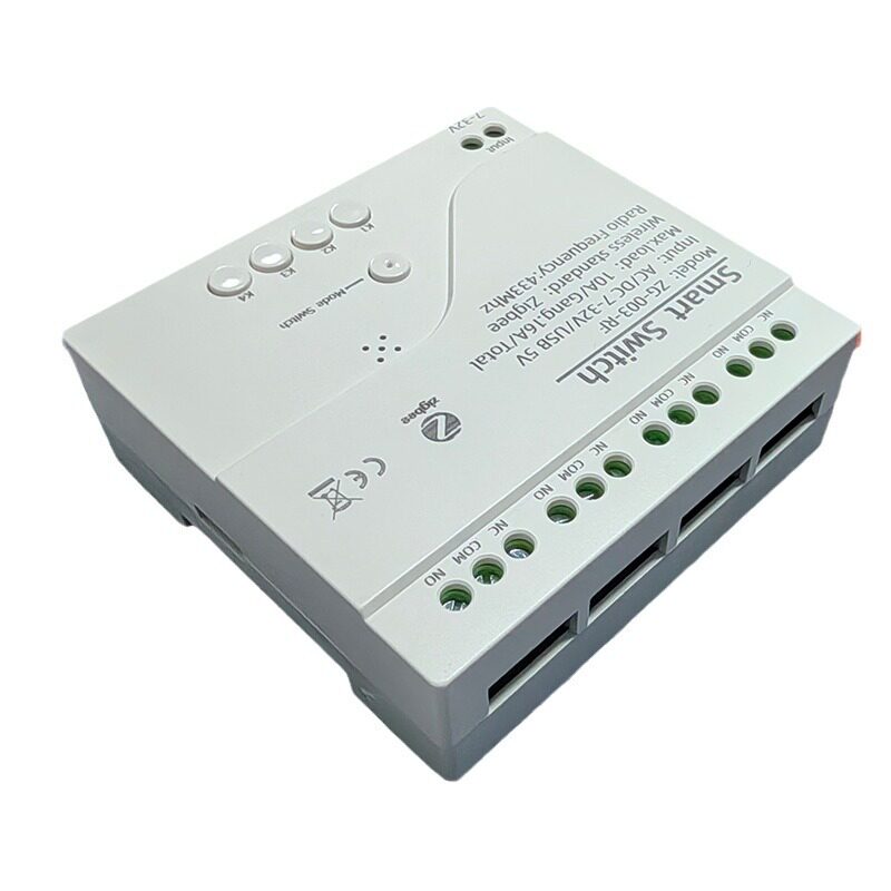 涂鸦Zigbee4路RF433遥控开关