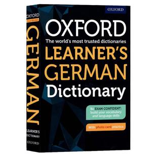 牛津德语学习词典 进口原版 Oxford Learner's German Dictionary 英语德语双解 学生工具书 课外用书 14岁+儿童词汇学习写作提高