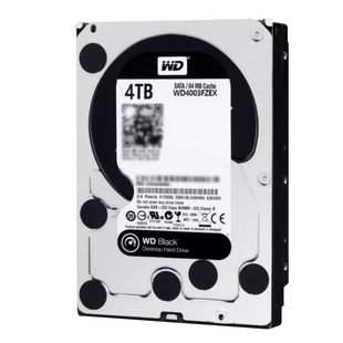 WD西部数据4T企业级黑盘台式机电脑硬盘服务器机械WD4003FZEX