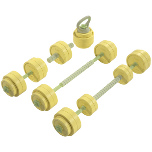 HEAD海德哑铃健身器材男士家用壶铃女士杠铃哑铃片锻炼连接杆配件