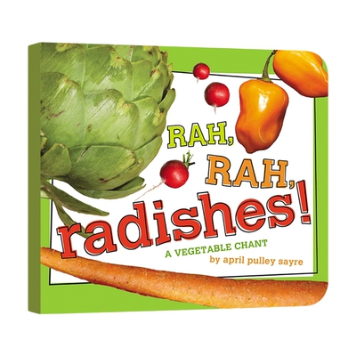 英文原版 Rah Rah Radishes 拉拉拉 萝卜 绘本纸板书 英文版 进口英语原版书籍儿童全英语书