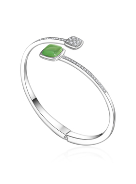 绿猫眼石、密镶工艺、小众设计