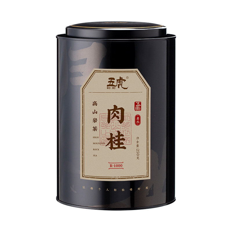 五虎特级肉桂茶正宗岩茶正宗大红袍红茶散装乌龙茶茶叶新茶罐装
