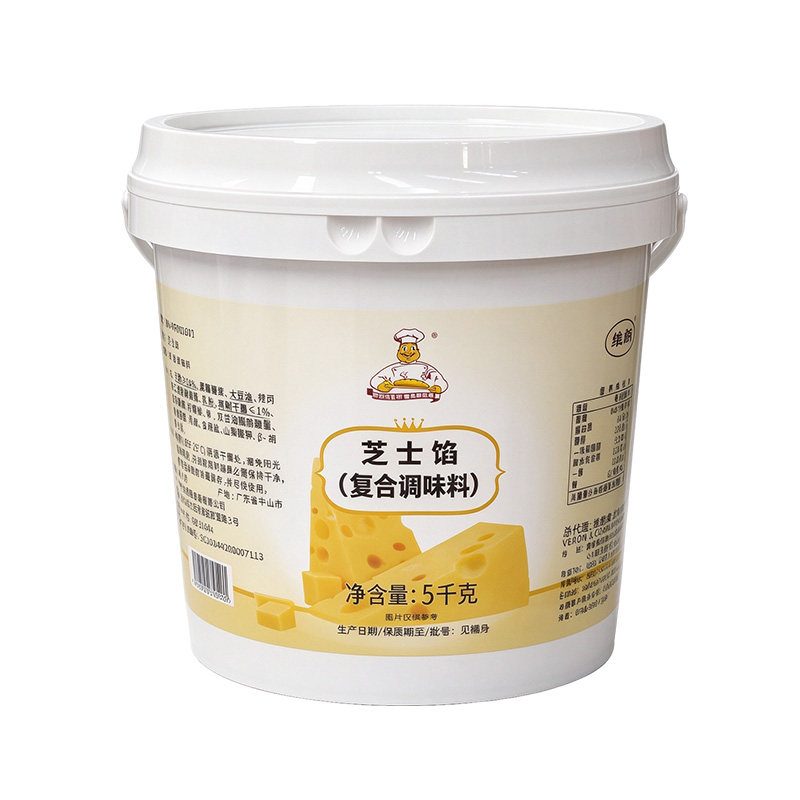 维朗芝士馅5kg 起司轻乳酪芝士蛋糕原料披萨面包夹心馅烘焙调味酱