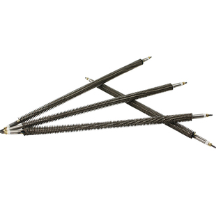 烤箱电热管干烧翅片加热管不锈钢u型380V散热片发热管220v加热棒